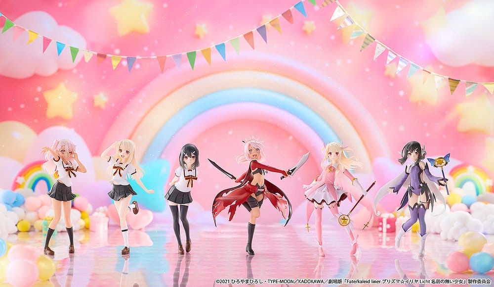 Fate/kaleid liner Prisma Illya CHILLfigg Miniatyrfigurer Blindbox Sortiment (6)