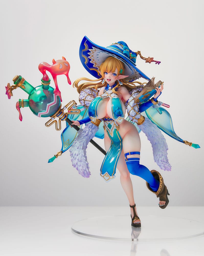 Original Character Elf Village Series PVC Figur 1/6 15th Villager Milklinde Antenna 25 cm Vertex