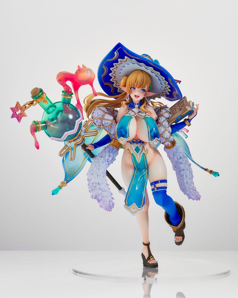 Original Character Elf Village Series PVC Figur 1/6 15th Villager Milklinde Antenna 25 cm Vertex