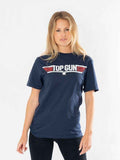 Top Gun T-shirt med logotyp storlek M