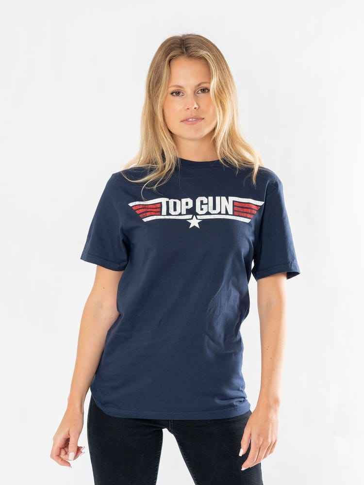 Top Gun T-shirt med logotyp Storlek XL