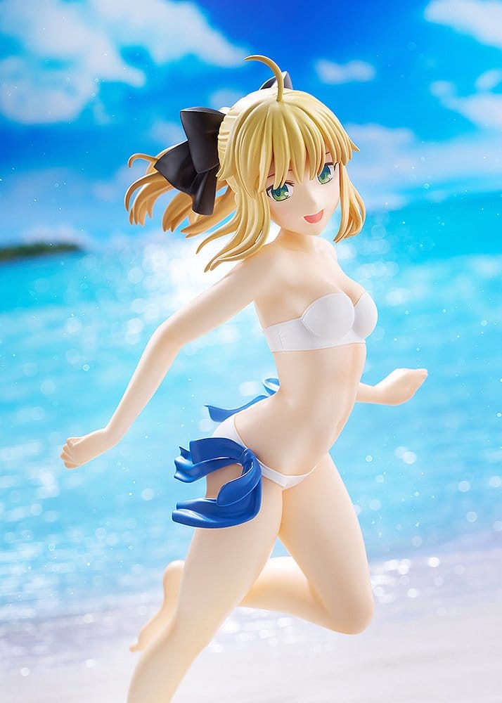 Fate/Stay Night Pop Up Parade PVC Figur Beach Queens Saber Lily L-storlek 24 cm