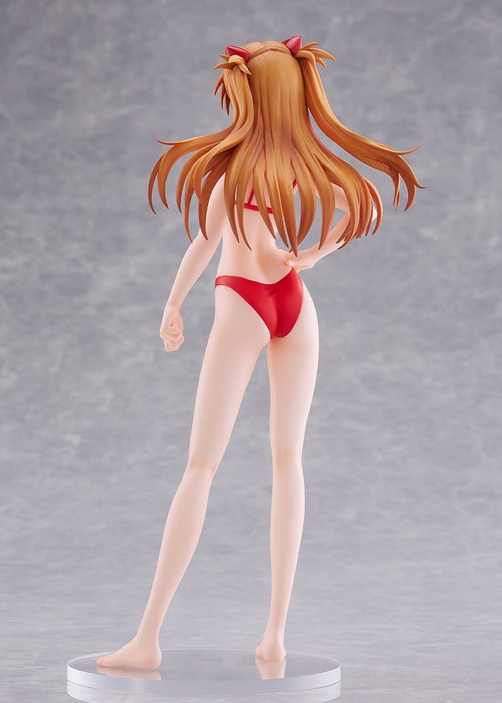 Rebuild of Evangelion Pop Up Parade Beach Queens Asuka Shikinami Langley (Bikini-stil) Storlek L 23 cm
