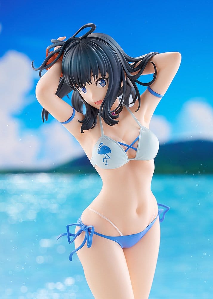 Gridman Universe Pop Up Parade PVC Figur Beach Queens Rikka Takarada Ver. L Storlek 22 cm Wave