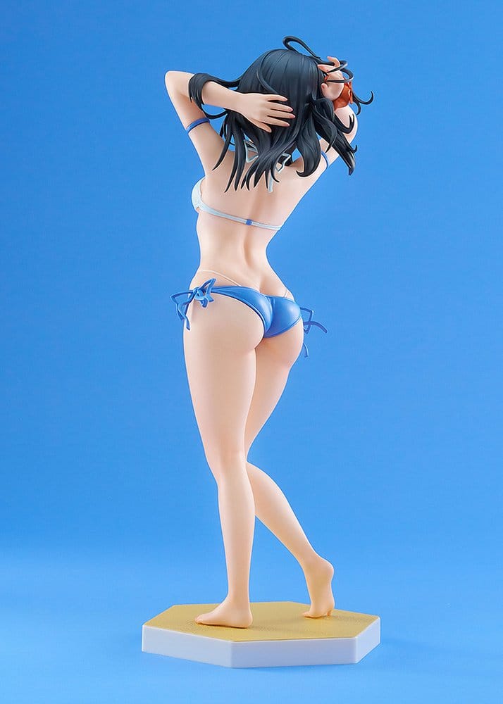 Gridman Universe Pop Up Parade PVC Figur Beach Queens Rikka Takarada Ver. L Storlek 22 cm Wave