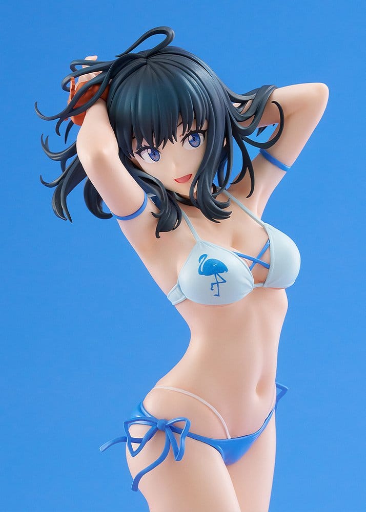 Gridman Universe Pop Up Parade PVC Figur Beach Queens Rikka Takarada Ver. L Storlek 22 cm Wave