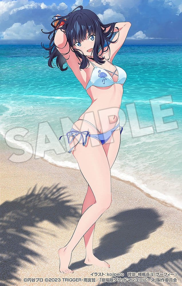 Gridman Universe Pop Up Parade PVC Figur Beach Queens Rikka Takarada Ver. L Storlek 22 cm Wave