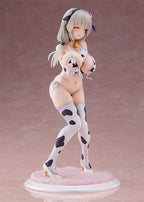 Uzaki-chan Wants to Hang Out! PVC Figur 1/7 Tsuki Uzaki Cow Bikini Ver. 22 cm Wave Corporation