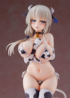 Uzaki-chan Wants to Hang Out! PVC Figur 1/7 Tsuki Uzaki Cow Bikini Ver. 22 cm Wave Corporation