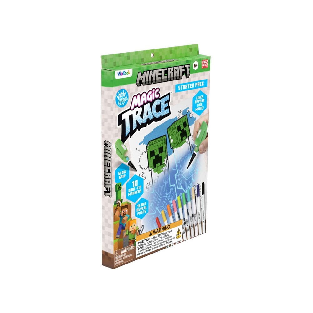 Minecraft Osynliga Pennor - Magic Trace Startpaket och Refills Paladone Products