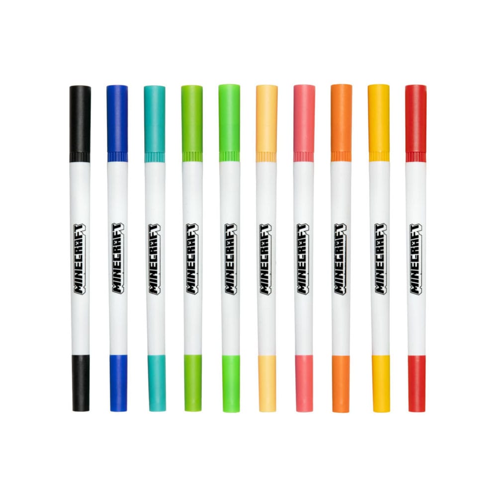 Minecraft Osynliga Pennor - Magic Trace Startpaket och Refills Paladone Products