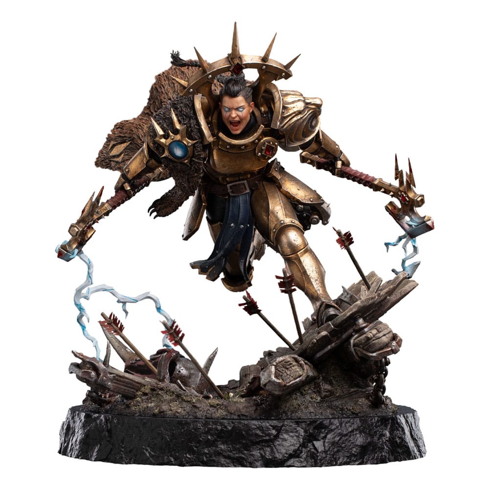 Warhammer: Age of Sigmar Figur i skala 1/6 Neave Blacktalon Den Gudakungens Lönnmördare Limited Edition 40 cm
