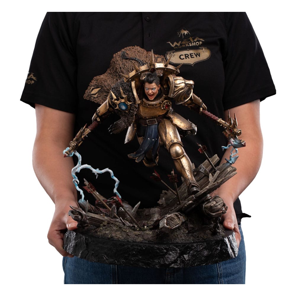 Warhammer: Age of Sigmar Figur i skala 1/6 Neave Blacktalon Den Gudakungens Lönnmördare Limited Edition 40 cm