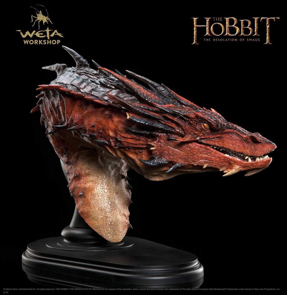 Hobbiten Smaugs Förödelse Byst Smaug 36 cm