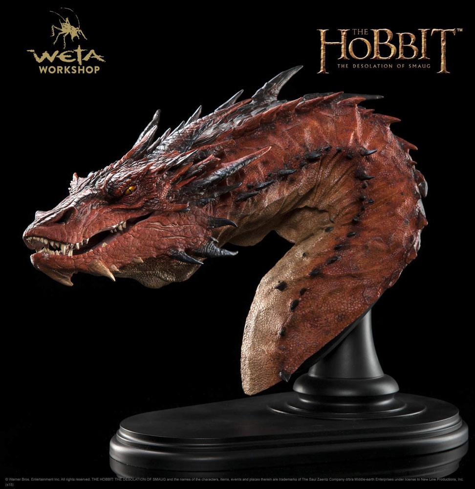 Hobbiten Smaugs Förödelse Byst Smaug 36 cm