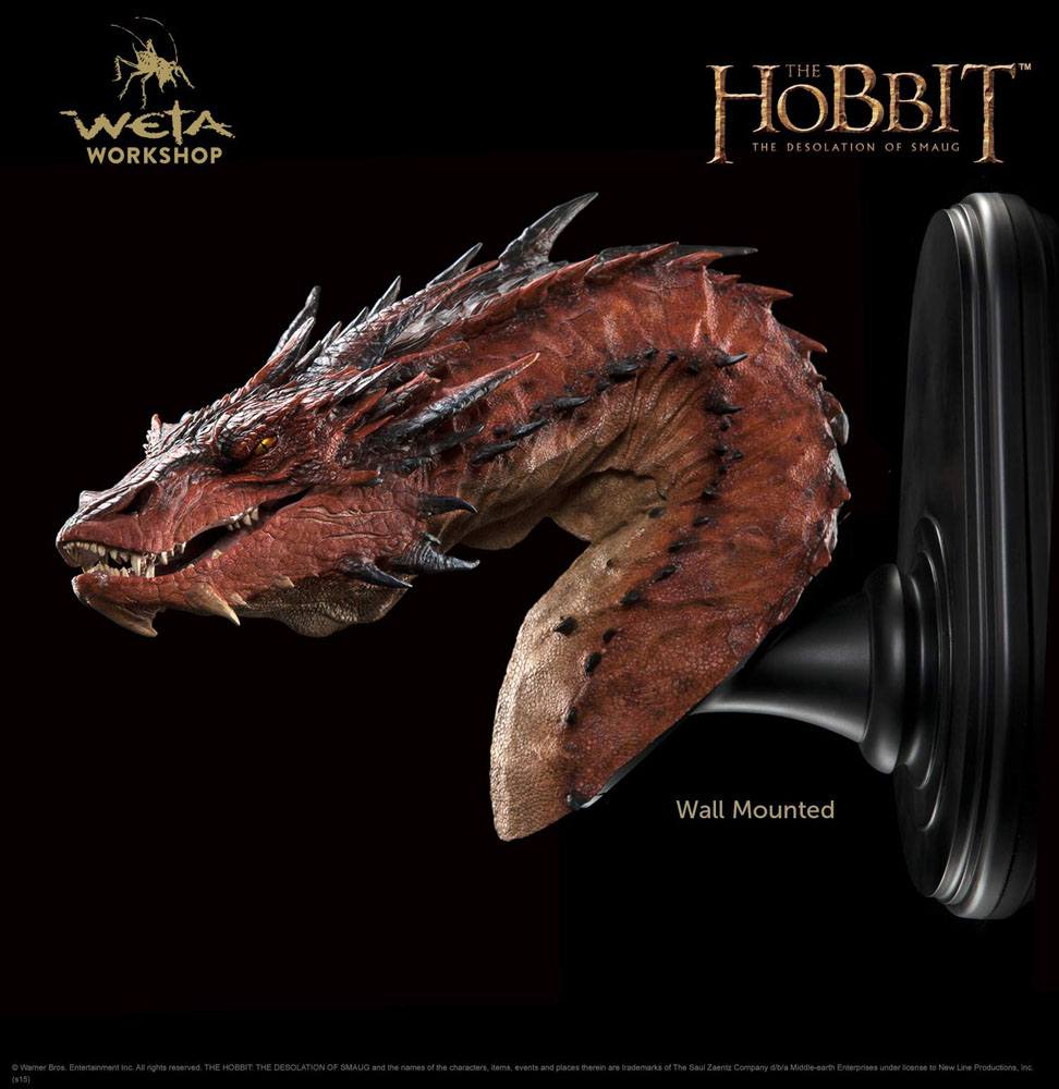 Hobbiten Smaugs Förödelse Byst Smaug 36 cm