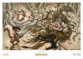 Labyrinth (1986) Konsttryck The Knight Who Never Yields Limited Edition 30 cm