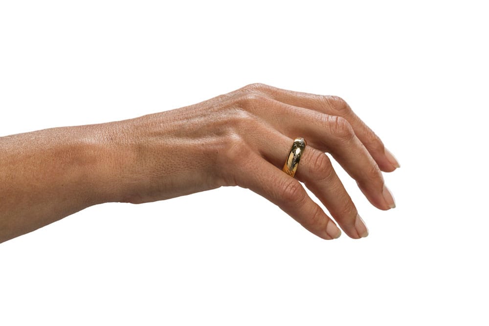 Lord of the Rings Tungstenring The One Ring (gylld) Storlek 11