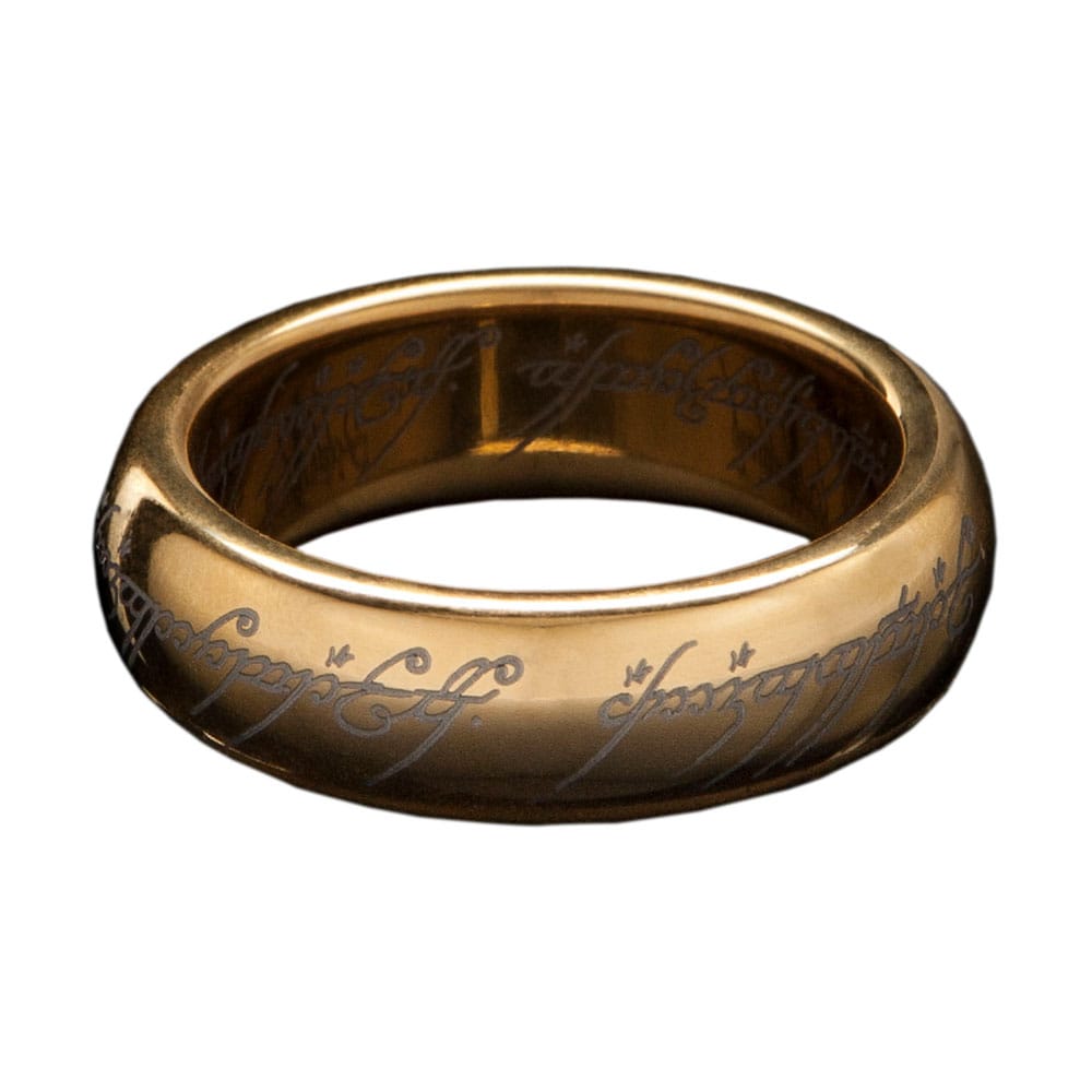 Lord of the Rings Tungsten Ring The One Ring (gold-plated) Size 13