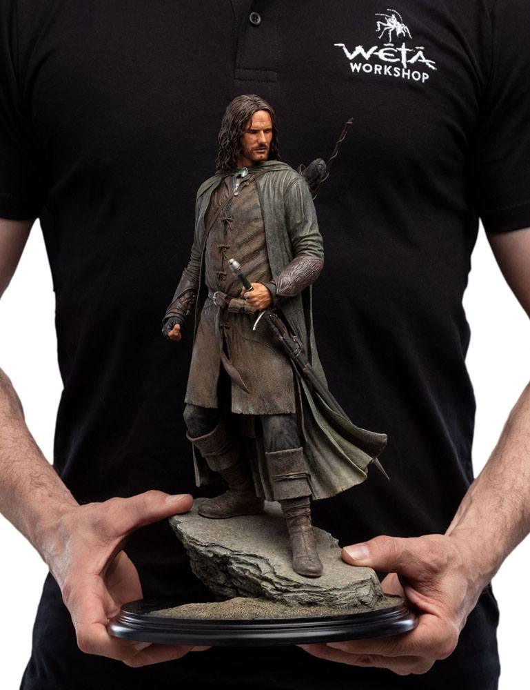 The Lord of the Rings Staty 1/6 Aragorn, Jägare av Slätterna - 32 cm Weta Workshop