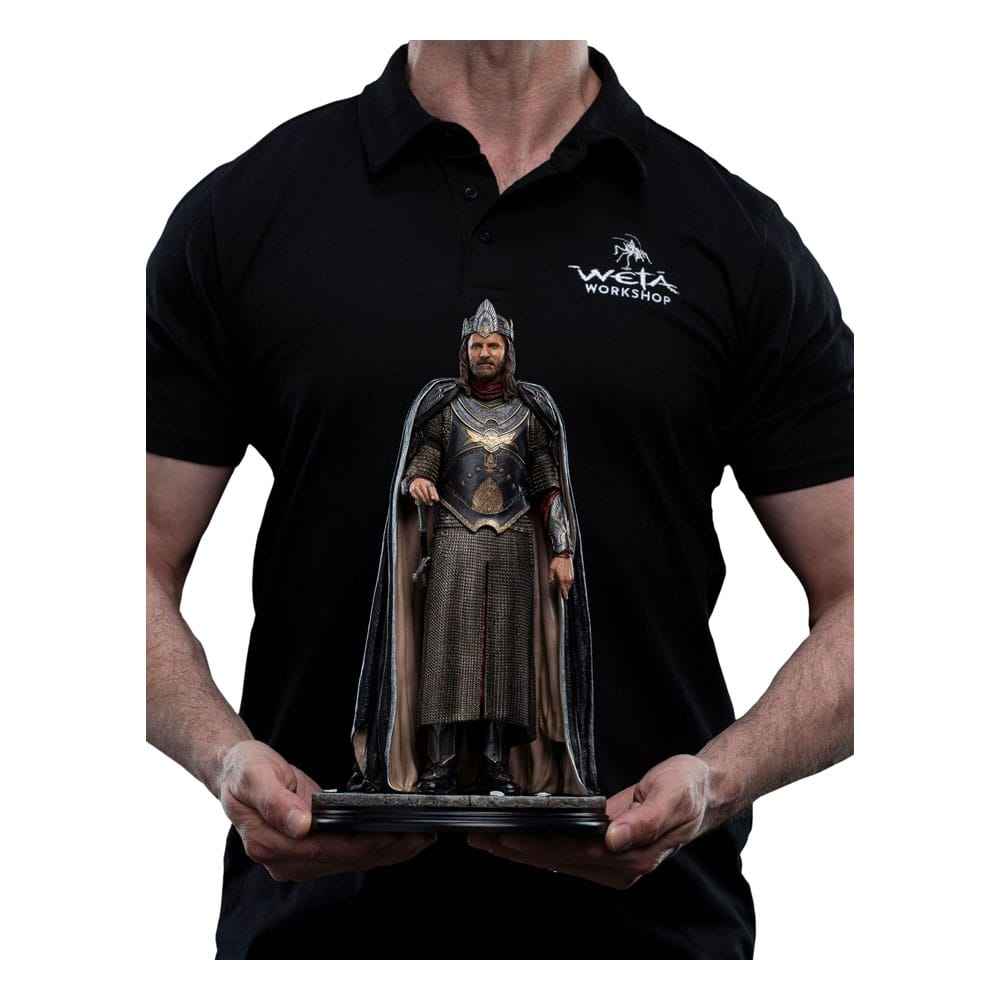 Sagan om Ringen Figur 1/6 Kung Aragorn (Klassisk Serie) 34 cm