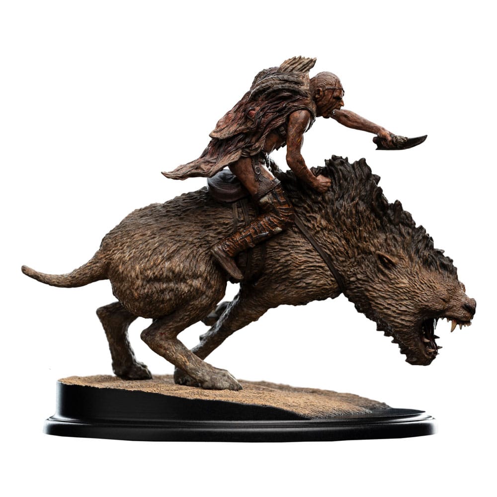 Lord of the Rings Mini Figur Sharkû på Warg 18 cm Weta Workshop