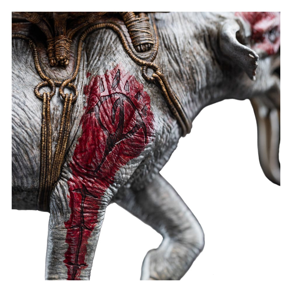 Lord of the Rings Mini Figur Mumak i Strid 17 cm Weta Workshop