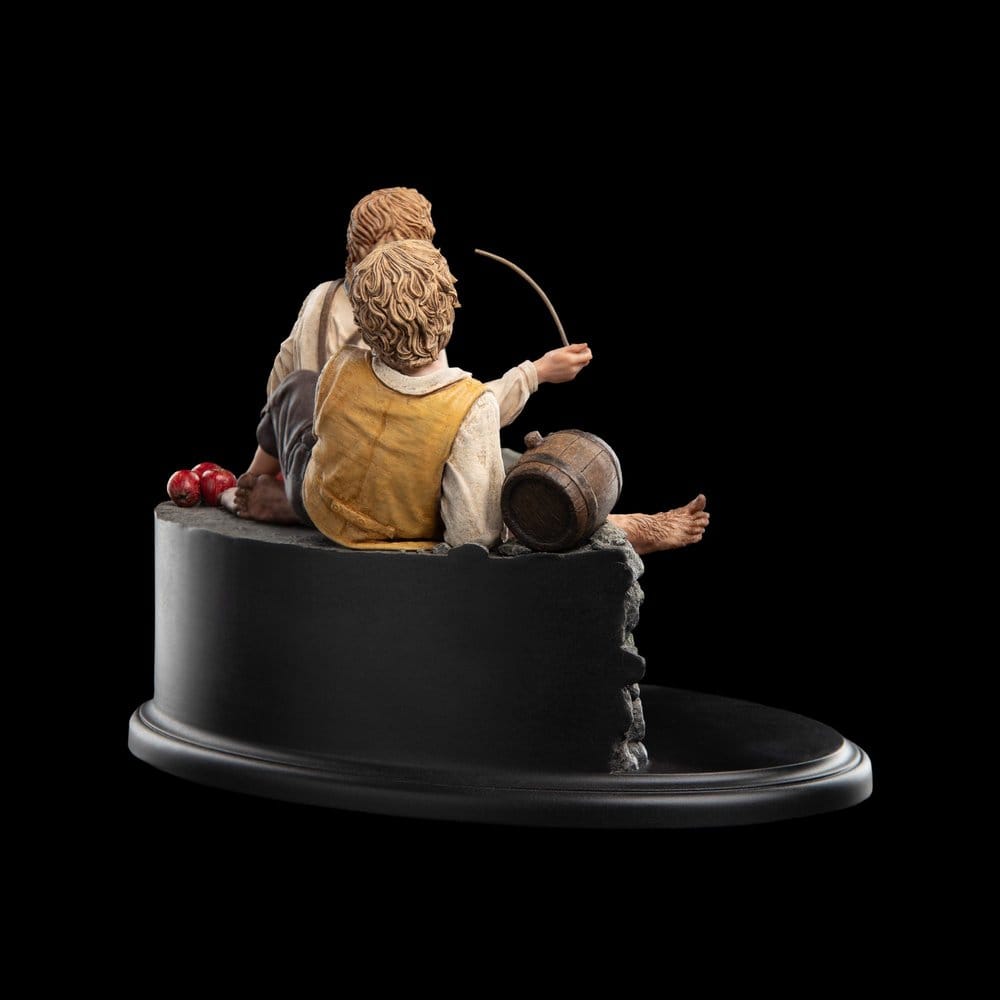 Sagan om Ringen Miniatyrfigur Merry och Pippin 12 cm