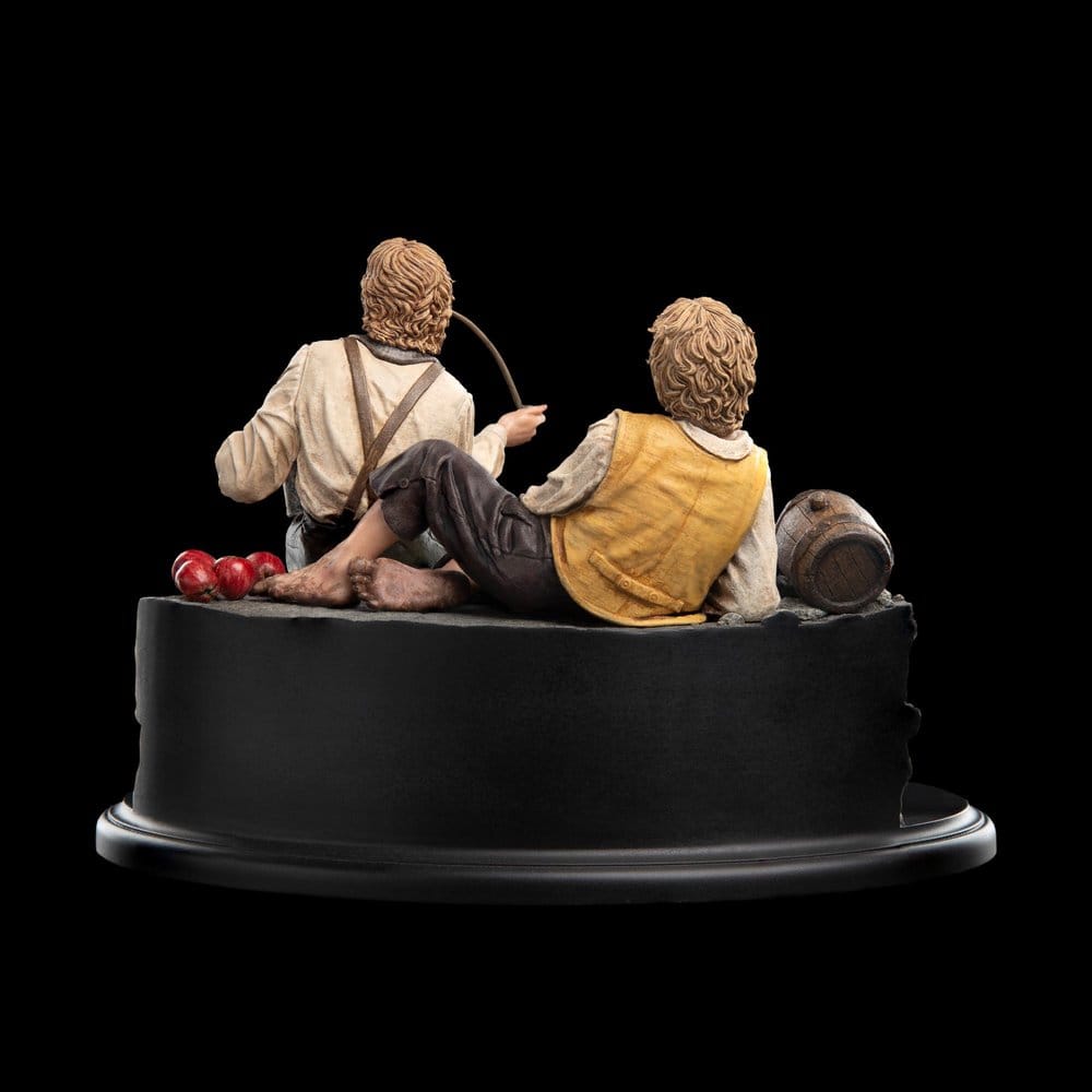 Sagan om Ringen Miniatyrfigur Merry och Pippin 12 cm