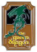 Lord of the Rings Magnet The Green Dragon (Emaljerad) 7 cm