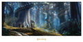 Lord of the Rings Konsttryck Lothlorien 59 x 30 cm