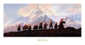 Lord of the Rings Konsttryck Sällskapet från Ringen: 20-årsjubileum 59 x 30 cm