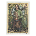 Lord of the Rings konsttryck Aragorn konstkort 14 x 21 cm begränsad upplaga