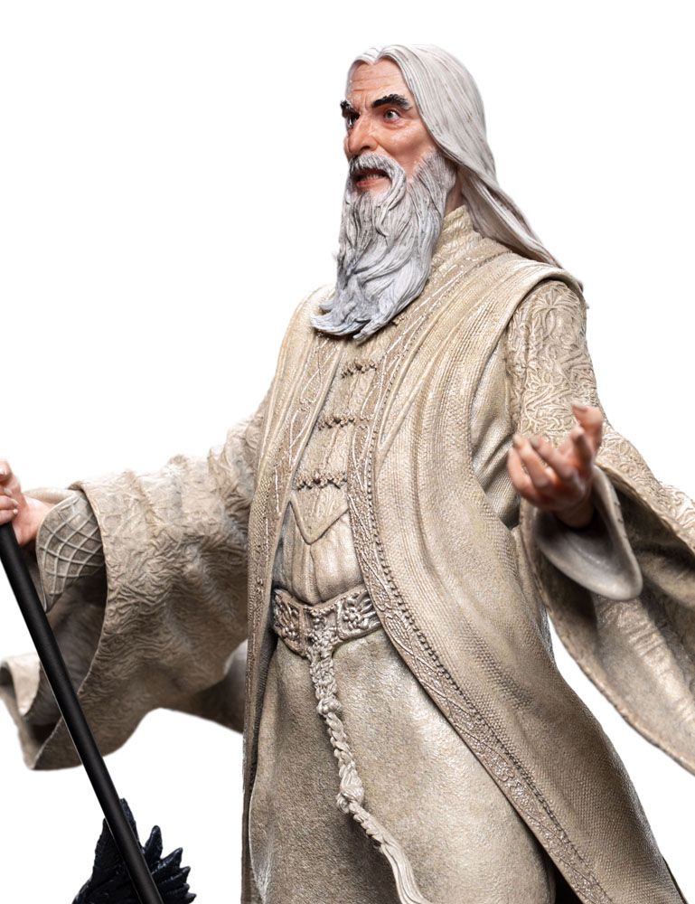 Saruman the White PVC Figur från Sagan om Ringen - 26 cm Weta Workshop