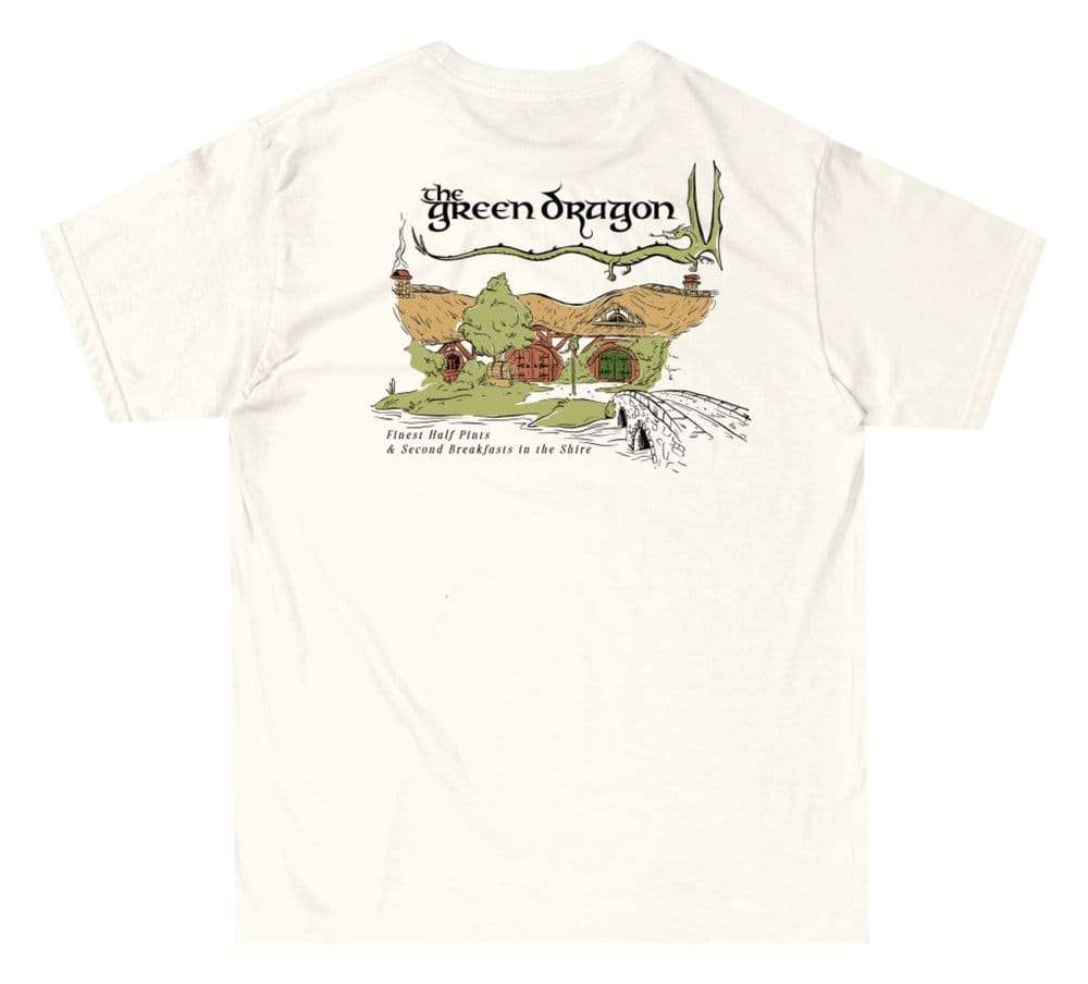 The Lord of the Rings T-Shirt Green Dragon Inn / Cream