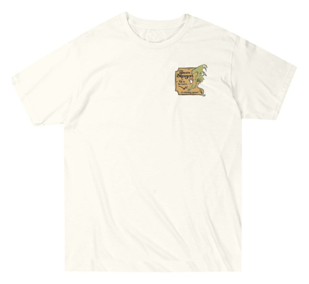 The Lord of the Rings T-Shirt Green Dragon Inn / Cream S