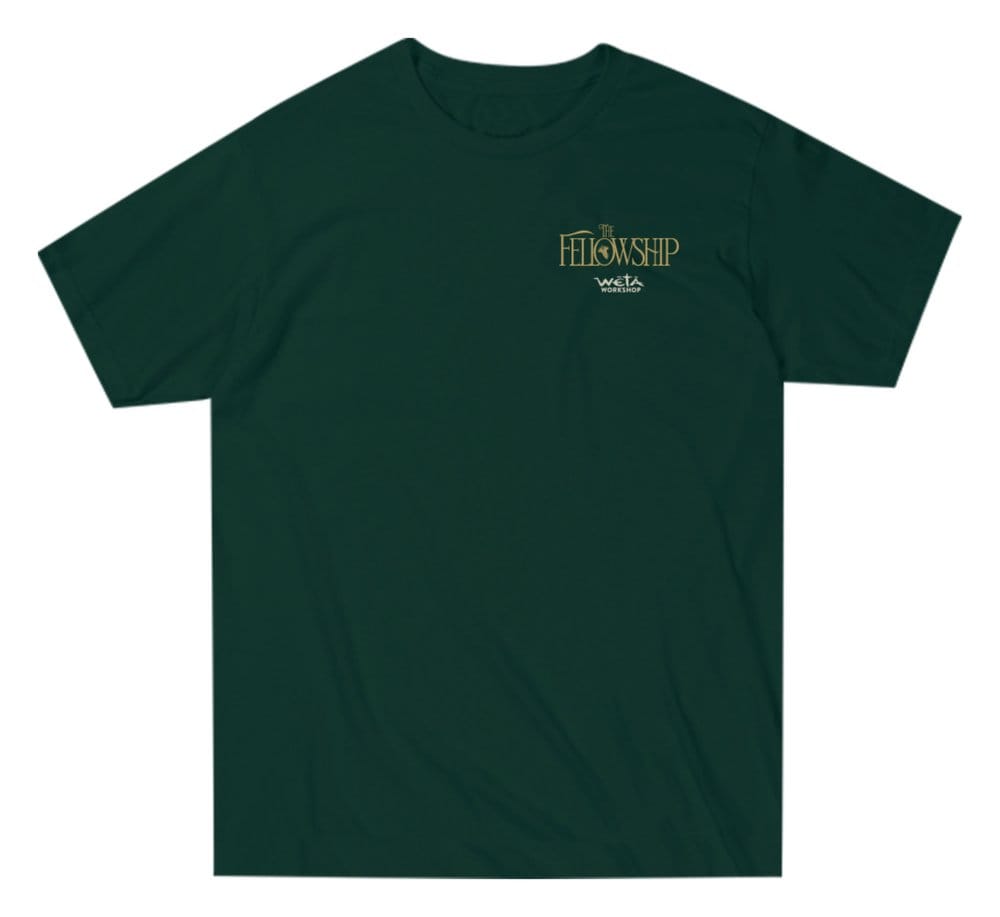 The Lord of the Rings T-Shirt The Fellowship / Green XL