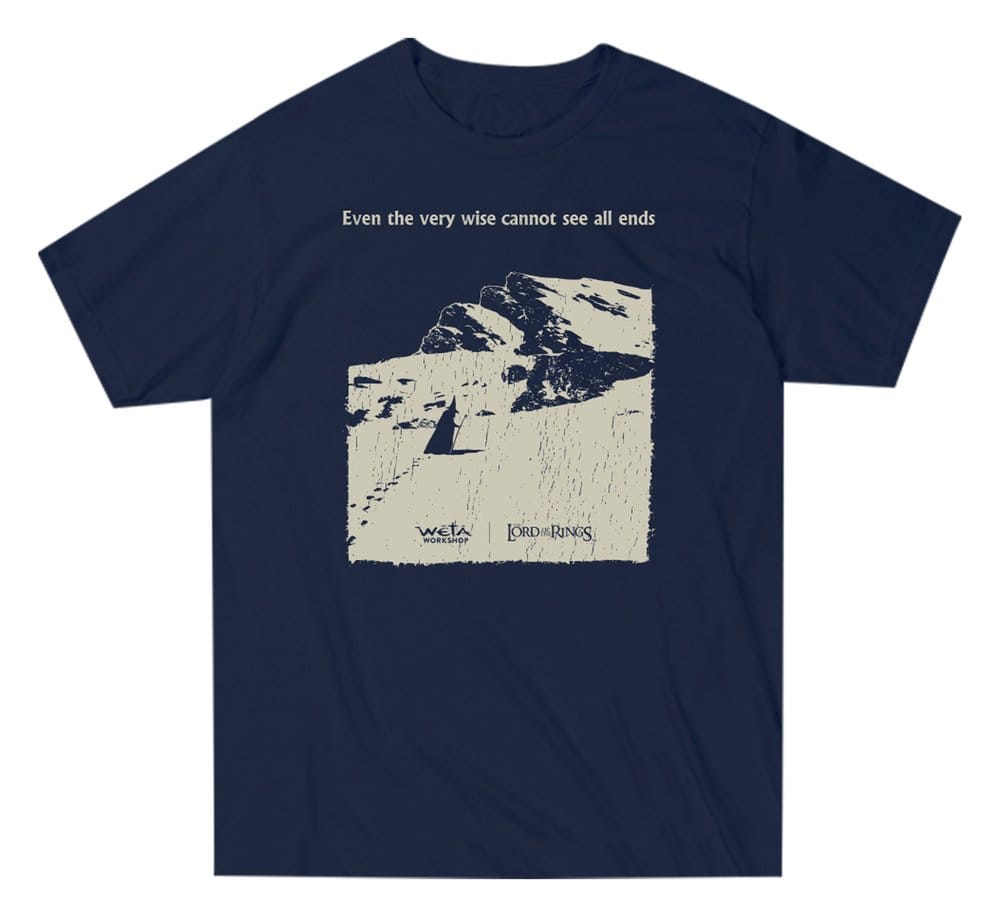 The Lord of the Rings T-Shirt Wise Cannot See / Navy 2XL