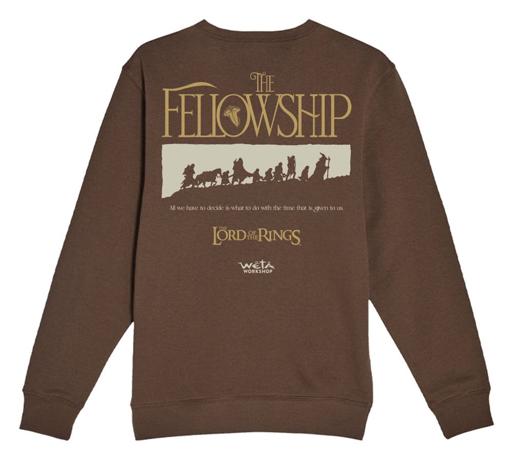 The Lord of the Rings Sweatshirt The Fellowship / Chestnut S
