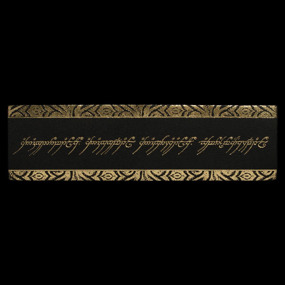 The Lord of the Rings Leather Bookmark – The One Ring Inscription