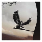 The Lord of the Rings Metalbird Gandalf på Gwaihir 30 cm Weta Workshop