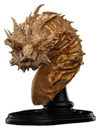 Hobbiten huvudstaty Smaug the Golden 36 cm