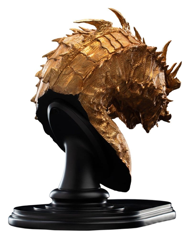Hobbiten huvudstaty Smaug the Golden 36 cm