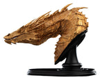 Hobbiten huvudstaty Smaug the Golden 36 cm