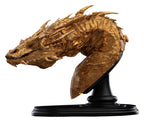 Hobbiten huvudstaty Smaug the Golden 36 cm