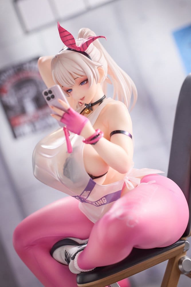 Original Illustration PVC Figure 1/7 Kyou wa Mune Tore! Illustrated by RST 23 cm