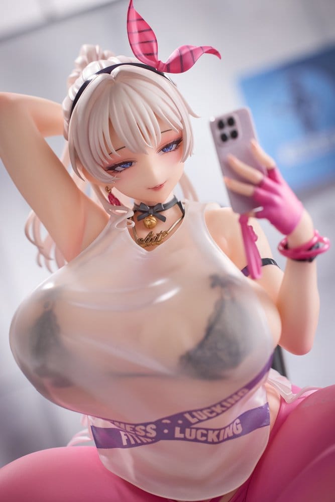 Original Illustration PVC Figure 1/7 Kyou wa Mune Tore! Illustrated by RST 23 cm