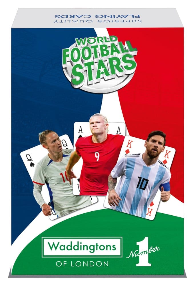 Världens Fotbollsstjärnor Spelkort Nr 1 *Engelsk Version*