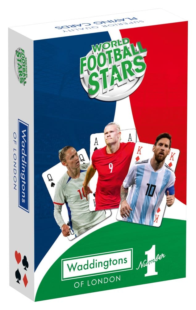 Världens Fotbollsstjärnor Spelkort Nr 1 *Engelsk Version*