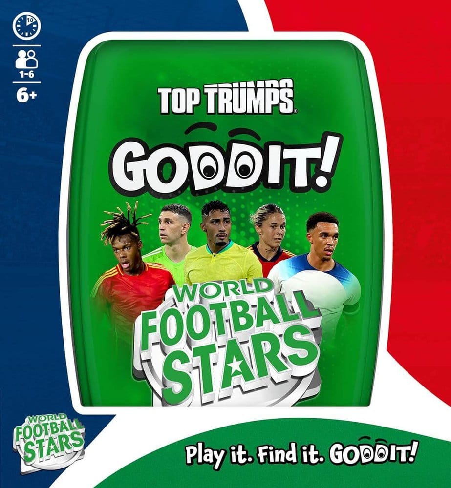 Goddit! Världens Fotbollsstjärnor Kortspel